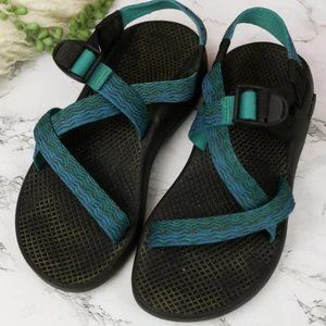 Chaco Z1 Teal Sandals Women's 7